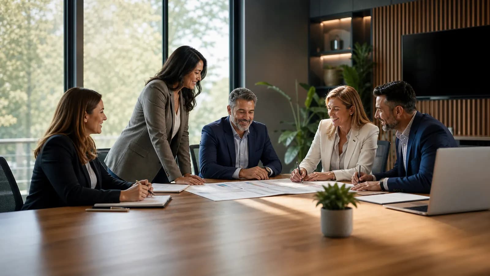 Association leaders reviewing a modern real estate technology roadmap