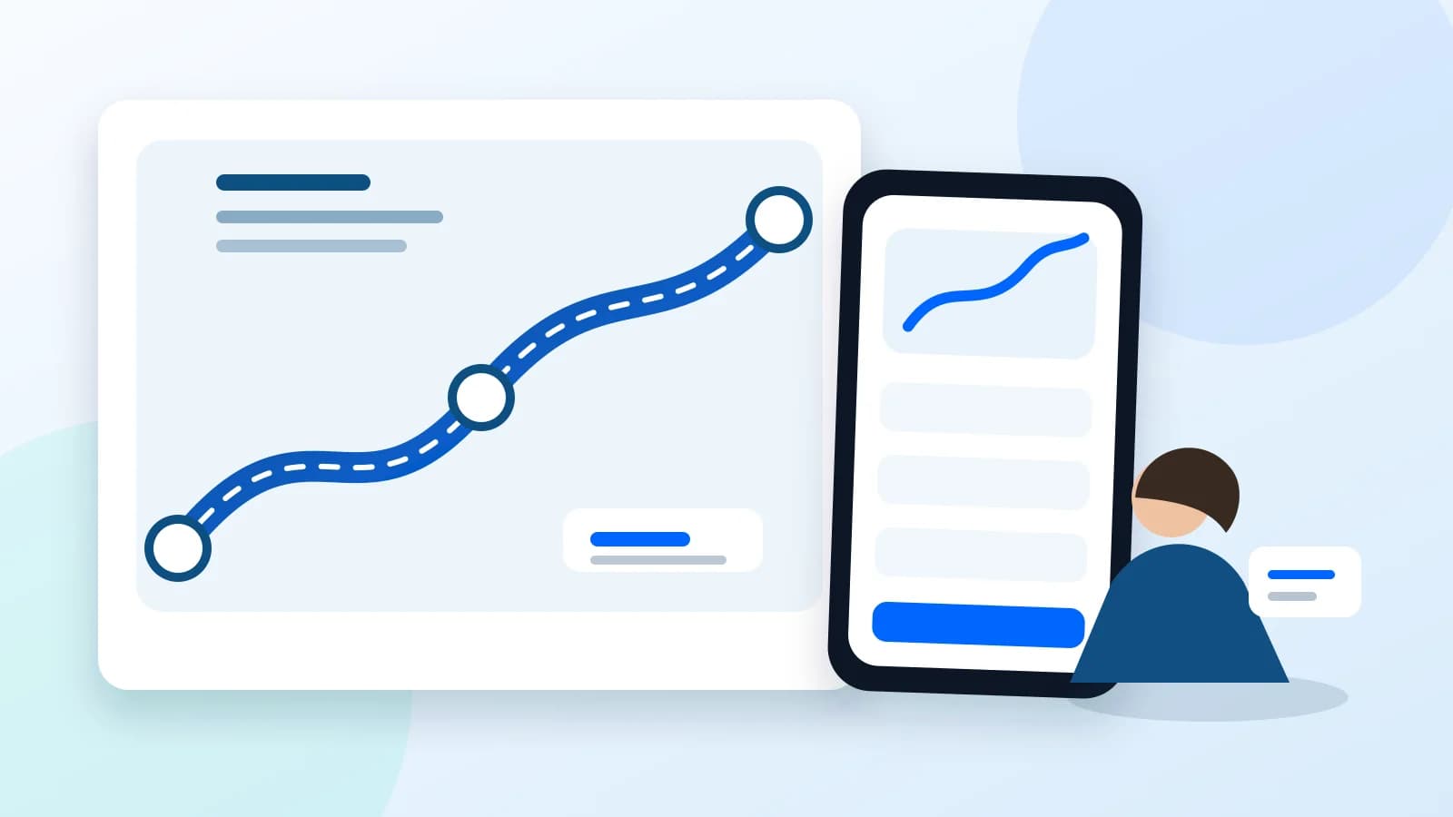 Real estate professional using an AI route planner for property showings